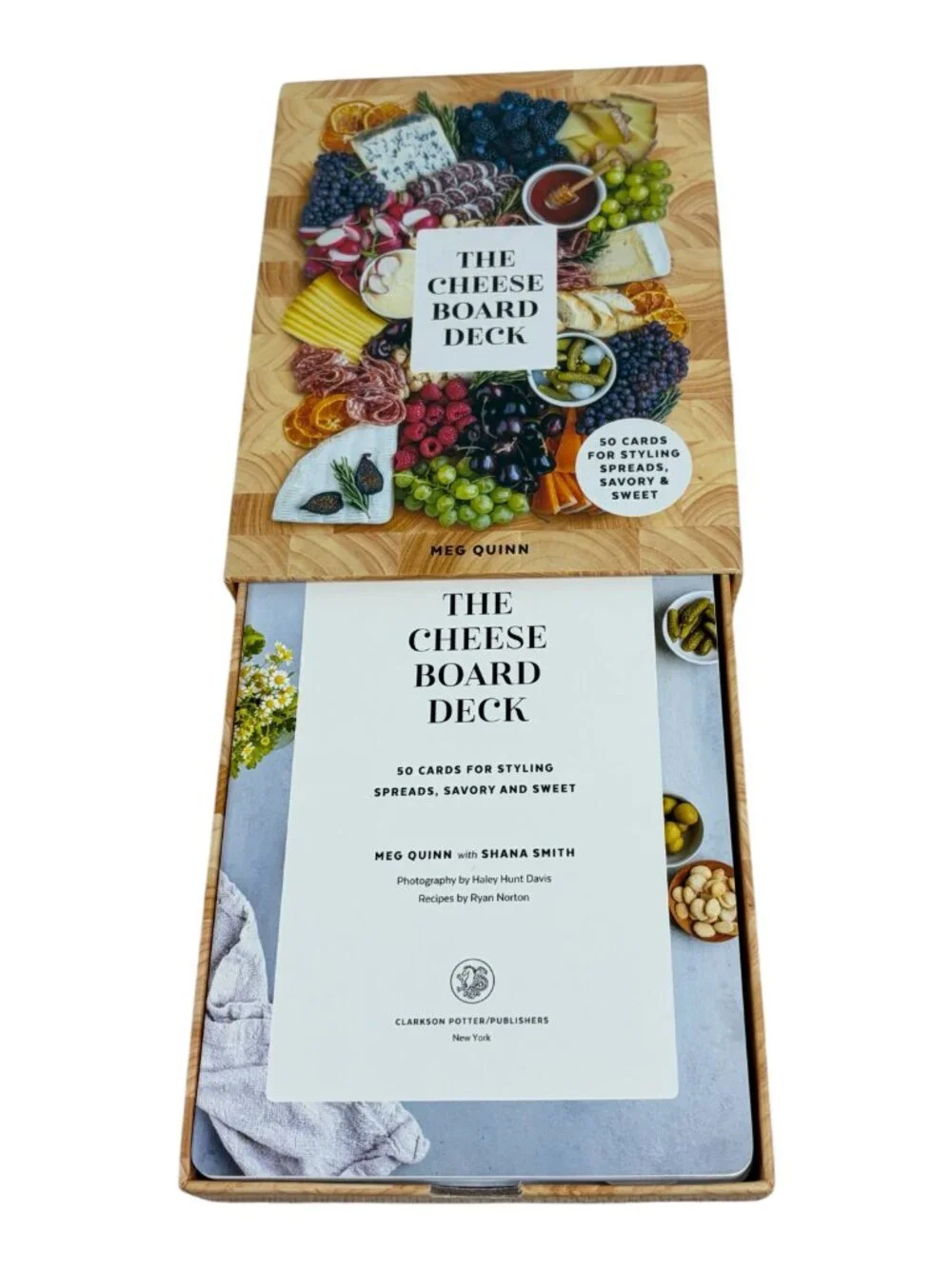Cheese Board Deck: 50 Cards for Styling Spreads, Savory & Sweet by Meg Quinn